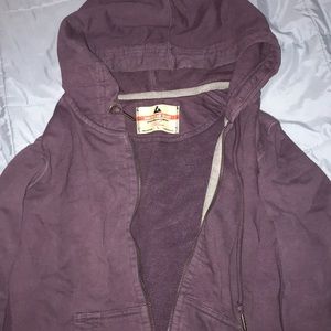 Purple Hoodie - American Giant Women’s L